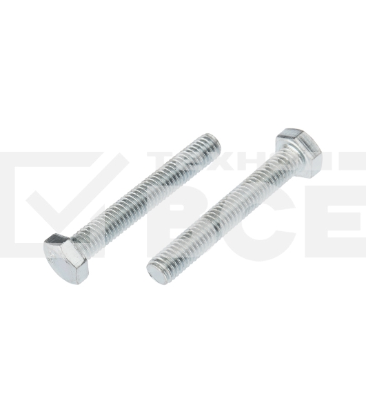 Болт шестигранный KRANZ DIN 933, 6х50, пакет (4шт.)
