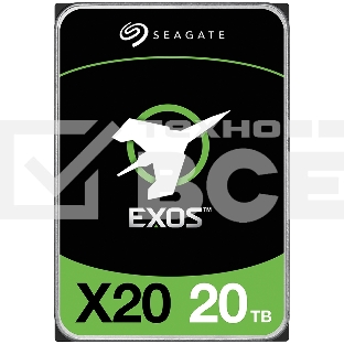 Жесткий диск SEAGATE HDD Server Exos X20 HDD 512E/4KN ( 3.5'/ 20TB/ SAS 12Gb/s / 7200rpm)