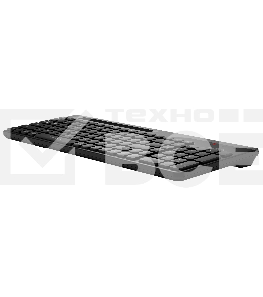 Клавиатура A4Tech Fstyler FBK25 беспроводная, USB, Bluetooth/Радиоканал, черный/серый