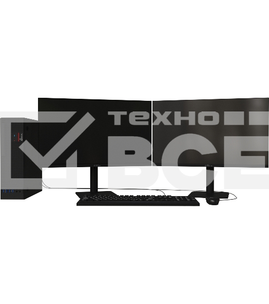 Монитор 23.8' Delta СОВА ОМ238I IPS 1920x1080, 75 Гц, 5 мс, 16:9, 250 кд/м², DP 1.2, HDMI 1.4, VGA, динамики (2x3 Вт), черный