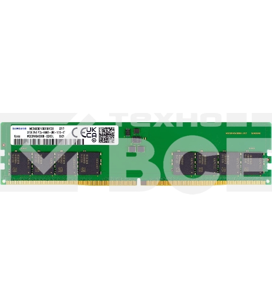 Оперативная память Samsung M323R4GA3BB0-CQK, DDR5, 32GB (1x32 GB), 4800 MHz, CL40, DIMM