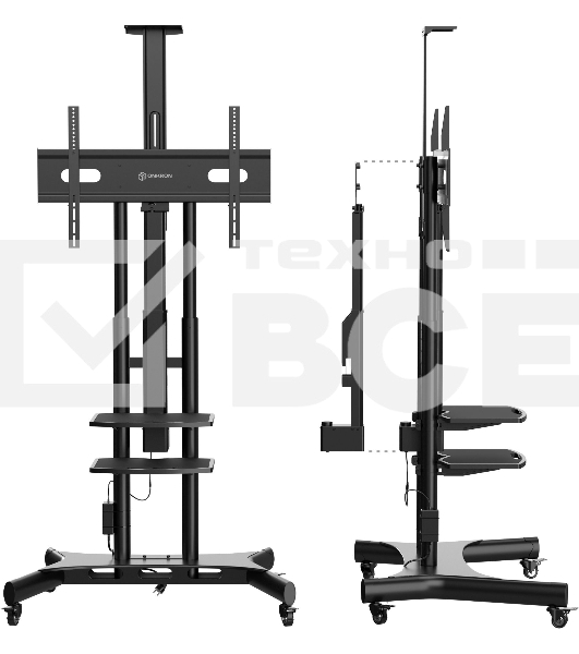 Подставка для телевизора Onkron TS1881 Elift черный 50