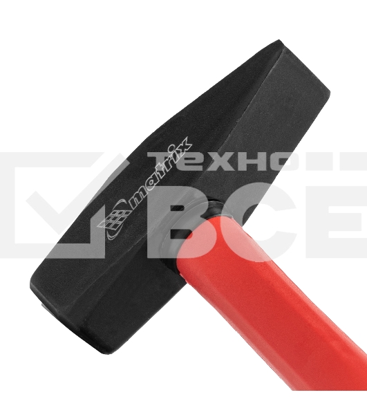 Молоток слесарный Matrix, 1000 г, фибергласовая обрезиненная рукоятка