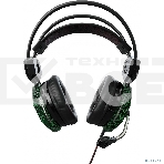 Наушники с микрофоном Oklick HS-L500G черный 2.2м мониторы оголовье, фото4