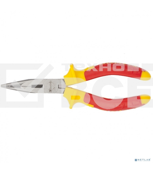 Длинногубцы Matrix прямые Insulated, 160мм, двухкомпонентные рукоятки PROFESSIONAL