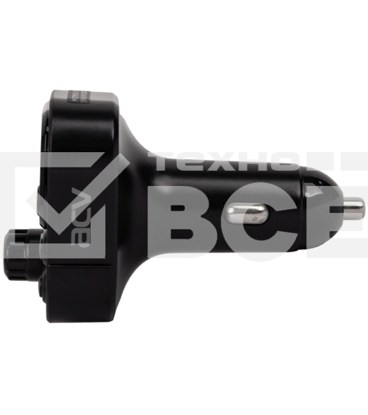 Автомобильный FM-модулятор ACV FMT-130B черный BT USB (40580)