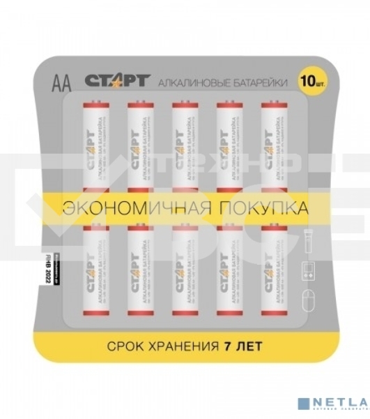Батарейки СТАРТ LR6-BL10 120/720 (10 шт)