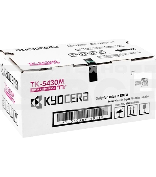 Картридж лазерный Kyocera TK-5430M для ECOSYS MA2100cfx/MA2100cwfx/PA2100cwx/PA2100cx пурпурный (1250 стр.)