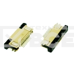 Разъем FPC  Half Coverage Top Contact 1.0K-BS-12PWB 12 pin высота 2мм шаг 1мм, фото3