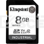 Флеш карта SDHC 8Gb Class10 Kingston <SDIT/8Gb> Industrial Temperature Class, фото2
