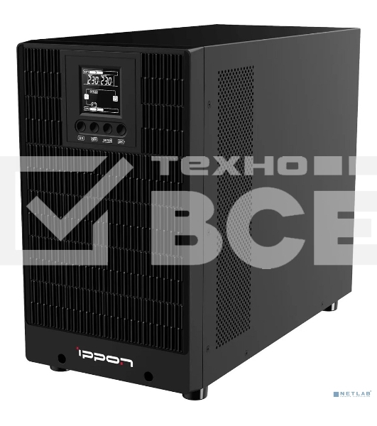 Источник бесперебойного питания Ippon Innova TBE 3000 2700Вт 3000ВА черный