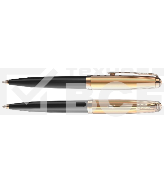 Ручка шариков. Parker 51 Deluxe (CW2123513) Black GT M черн. черн. подар.кор.