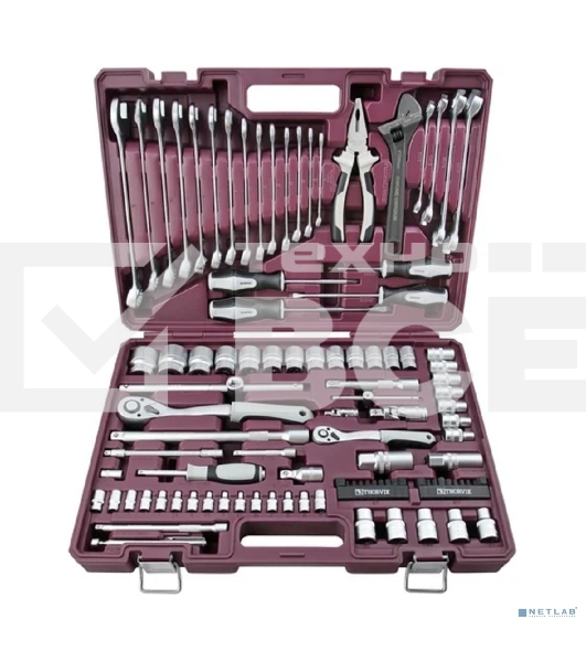 Набор инструмента универсальный 1/4', 1/2'DR, 101 предмет Thorvik TS101