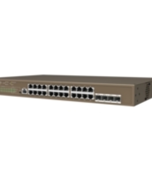 Коммутатор 24PORT 1000M POE 4SFP G5328P-24-410W IP-COM