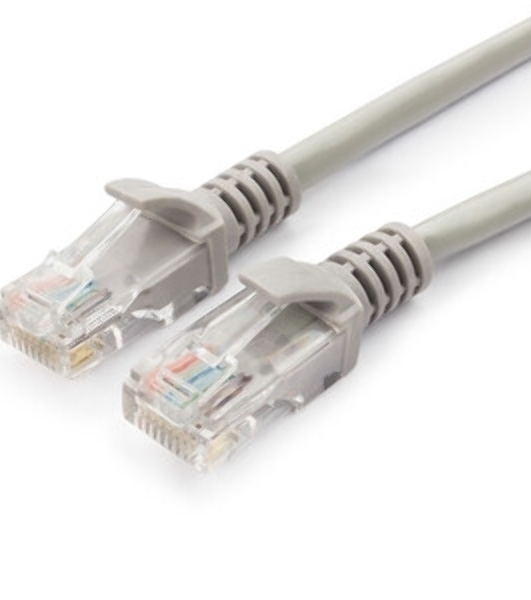 Патч-корд FTP Cablexpert cat.5e, 5м, литой, многожильный серый