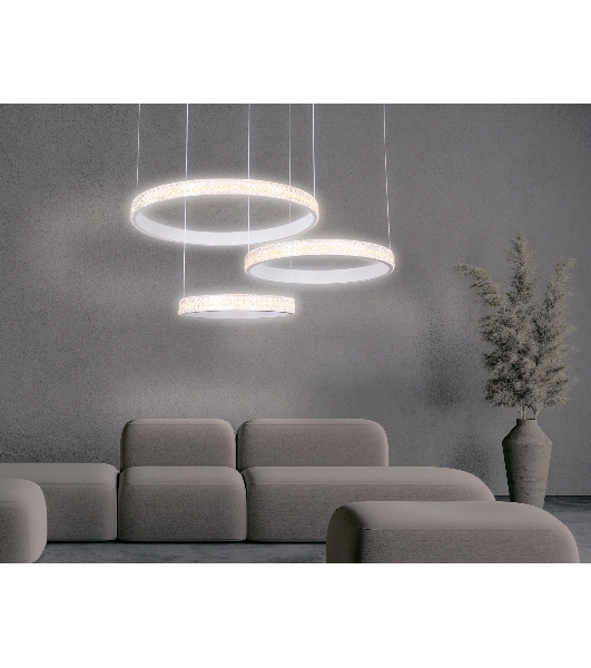 Светильник Ambrella light FA6161 WH белый 99W 720*500*900 (ПДУ РАДИО 2.4)