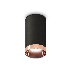 Светильник Ambrella Light XS6323025 SBK/PPG черный песок/золото розовое полированное MR16 GU5.3 (C6323, N6135), фото4