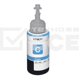 Чернила EPSON C13T67324A для L800 (cyan) 70 мл