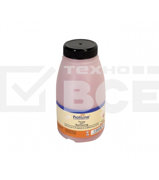 Тонер для принтеров Samsung CLP-300/CLX-3160/Phaser 6010/6110/6120/WC 6000/6015 magenta 45 гр ProfiLine Фасовка РФ