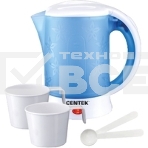 Чайник электрический дорожный Centek CT-0054 blue, 600мл, 600Вт, фото6