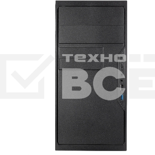 Компьютерный корпус с блоком питания 450Вт. Case Foxline FL-733, mATX