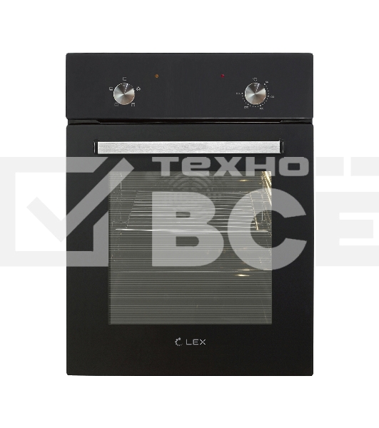 Духовой шкаф Электрический Lex EDM 4540 BL черный, встраиваемый