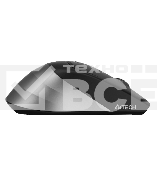 Мышь беспроводная A4Tech Fstyler FG35 серый/черный, 2000 dpi, радиоканал, USB, кнопки - 6