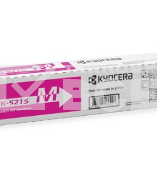 Картридж лазерный Kyocera TK-5215M (1T02R6BNL0) пурпурный для TASKalfa 406ci 15000 стр.