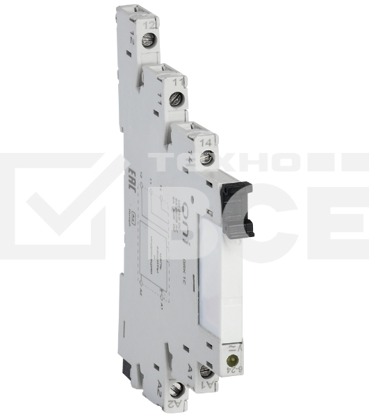 Реле интерфейсное ORK с розеткой 1C 24В DC ONI ORK-1-1C-DC24V