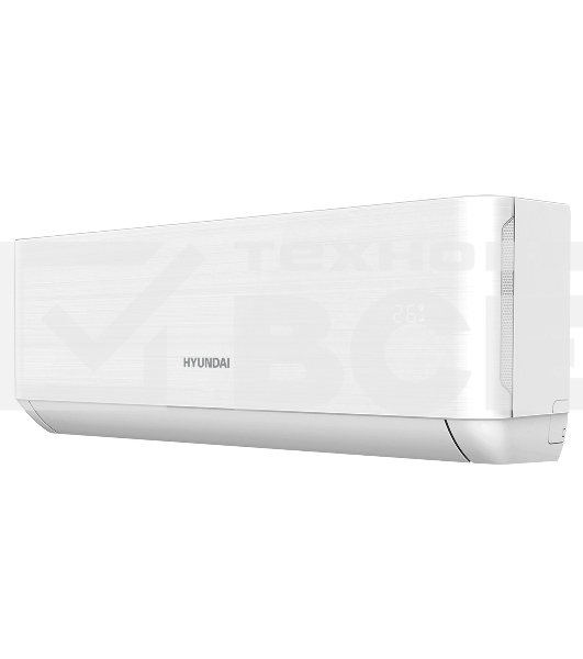 Кондиционер сплит-система Hyundai HAC-24/T-PRO 24000 BTU, 70 м², 31/47 дБ, охлаждение, обогрев, осушение, белый