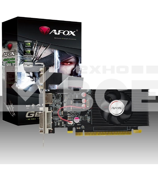 Видеокарта AFOX Geforce GT730 4GB DDR3 128Bit DVI HDMI VGA LP Single Fan