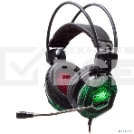 Наушники с микрофоном Oklick HS-L500G черный 2.2м мониторы оголовье, фото3