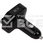 Автомобильный FM-модулятор ACV FMT-130B черный BT USB (40580), фото7