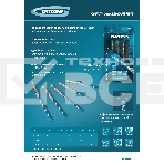 Набор сверл универсальных, Multipurpose PRO, 6-гр. хвостовик, 4-10мм, 5шт Gross, фото 1
