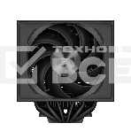 Кулер для процессора PCCooler RZ820 BK (289W, 4-pin PWM, 165mm, Al/Cu, 4x8mm+4x6mm, 1x140mm+1x150mm, 71.9CFM/86.7CFM, 27.1dBA/32dBA, 1500RPM/2200RPM, S: 1851/1700/1200/20XX/115X, AM5/AM4, black), фото4