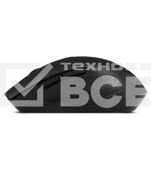Мышь беспроводная SVEN RX-425W черный, 1600 dpi, радиоканал, USB, кнопки - 6