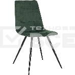 Стул для дома Бюрократ CH-K1_4 комплект 4 шт зеленый Holland 30 металл черный на ножках (CH-K1_1/HL30_4), фото3