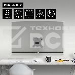 Крепление настенное ExeGate EWM1-3415-01 (кронштейн для одного монитора 13'-34', VESA 75x75, 100x100, макс. нагрузка 15 кг, наклон -8°/+8°, поворот -17°/+17°, расстояние до стены 73мм, черный), фото7