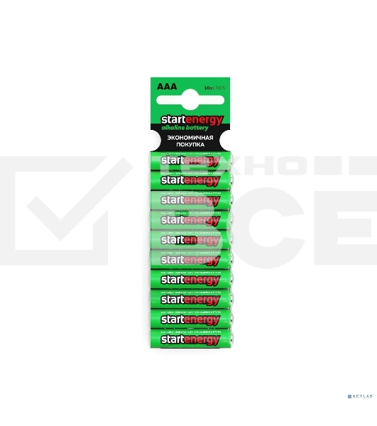 Батарейки СТАРТ ENERGY LR03-BL10 - 120/1080 (10 шт. в уп-ке)