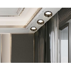 Встраиваемый точечный светильник Ambrella light TN102802 BK черный GU5.3 D71*34, фото3