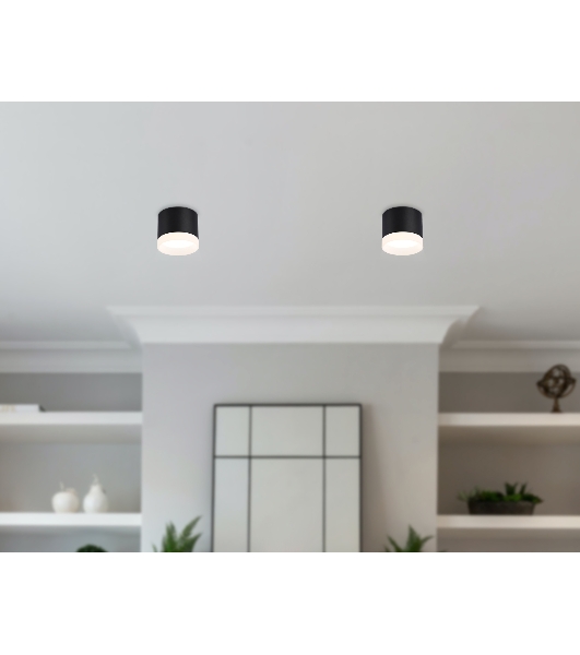Светильник Ambrella light TN5366 BK черный GX53 D82*70