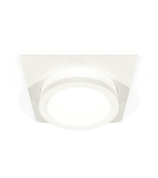 Комплект встраиваемого светильника Ambrella light XC7631041 SWH/FR белый песок/белый матовый MR16 GU5.3 (C7631, N7120)