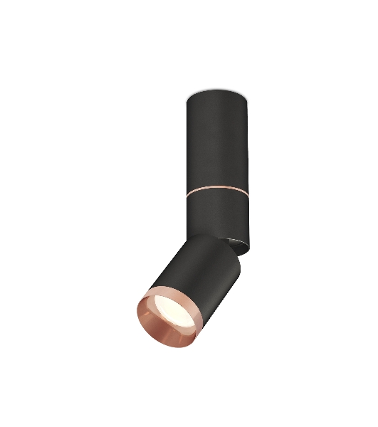 Светильник Ambrella Light XM6313145 SBK/PPG черный песок/золото розовое полированное MR16 GU5.3