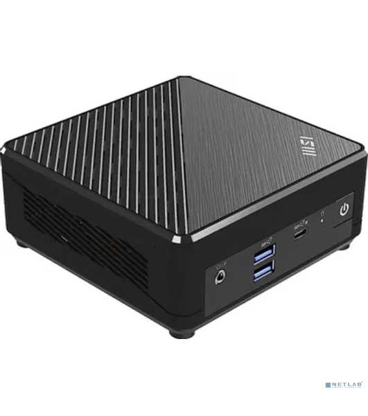 Неттоп MSI Cubi N ADL S-281XRU N100 (0.8) 8Gb SSD256Gb UHDG без ОС 2xGbitEth WiFi BT 65W черный (9S6-B0A921-281)