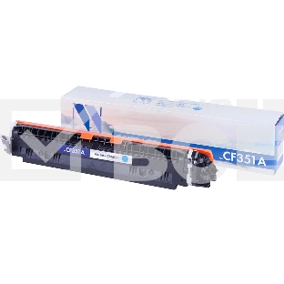 Картридж лазерный NV Print совместимый для HP CLJ Pro MFP M176n/M177fw	CF351A Cyan (1000k)