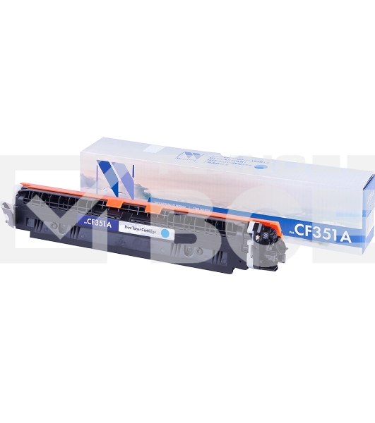 Картридж лазерный NV Print совместимый для HP CLJ Pro MFP M176n/M177fw	CF351A Cyan (1000k)