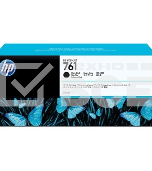 Картридж струйный HP №761 CM997A черный матовый для HP DJ T7100