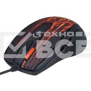 Мышь проводная A4Tech XL-750BK черный/красный, 3600 dpi, USB, кнопки - 7