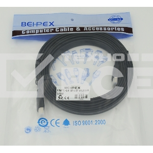 Кабель аудио-видео Behpex HDMI (m)/HDMI (m) 3м. черный