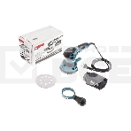 Шлифовальная машина Makita BO5041 ЭШМ,300Вт,ф125мм,4000-12000об\м,ампл-2.8мм,1.4кг,кор,п\сборник,доп.рукоятка, фото6